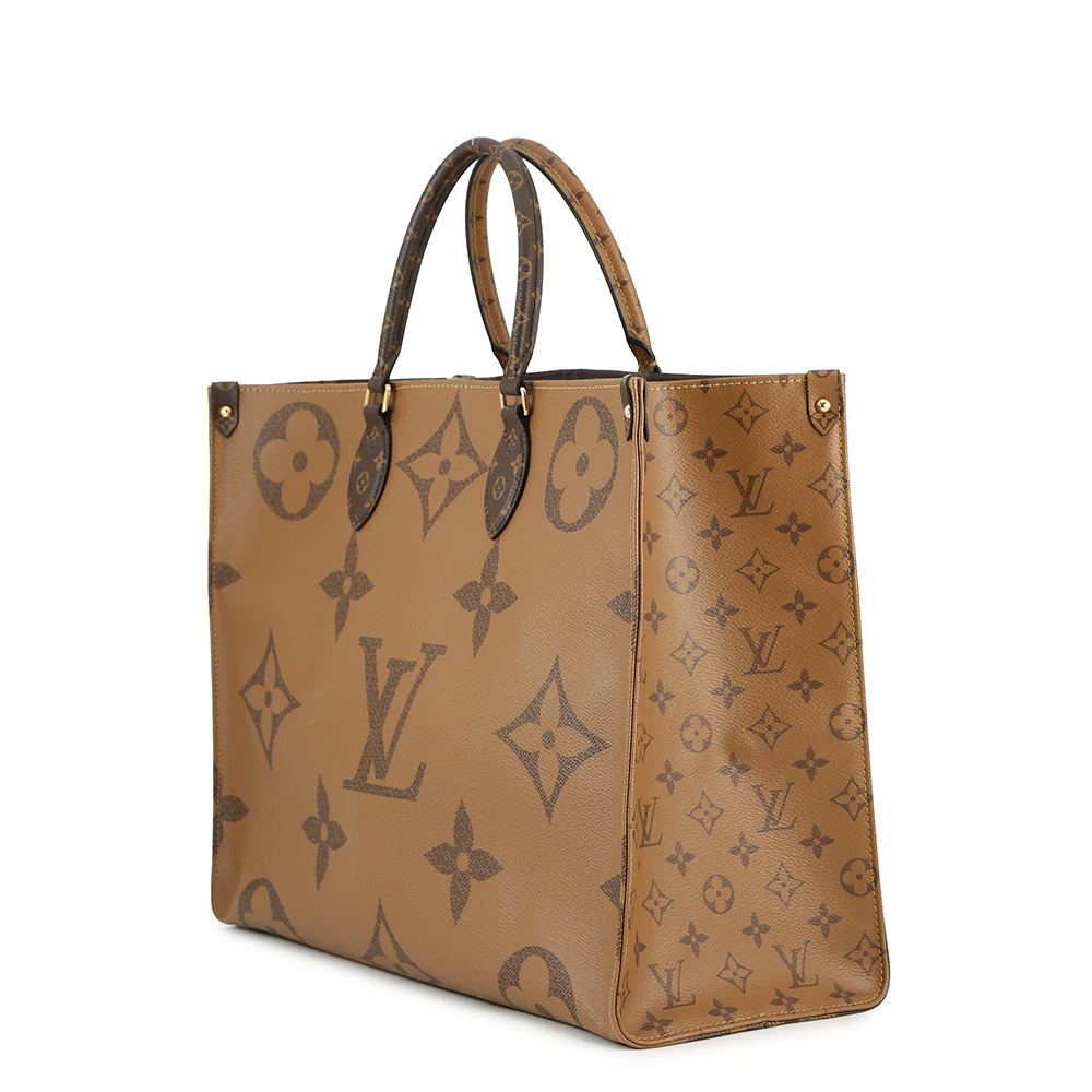 Louis Vuitton Bag OnTheGo Shoulder Reverse Giant Monogram Tote